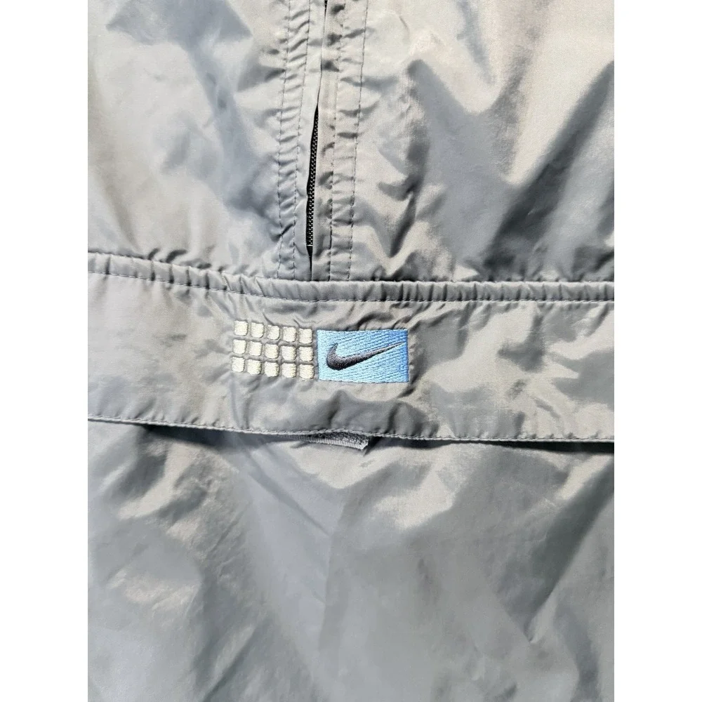 Vintage 90s Y2K Nike quarter zip windbreaker jacket nylon  swoosh Size XL